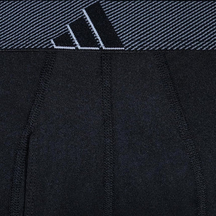 adidas Men's Microfiber 3-Pack Boxer Brief, Wonder Beige/Carbon Grey/Onix Grey, L