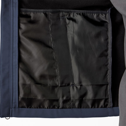 Chaqueta Softshell Ripstop Dickies para Hombre, Azul, XXG Grande y Alto