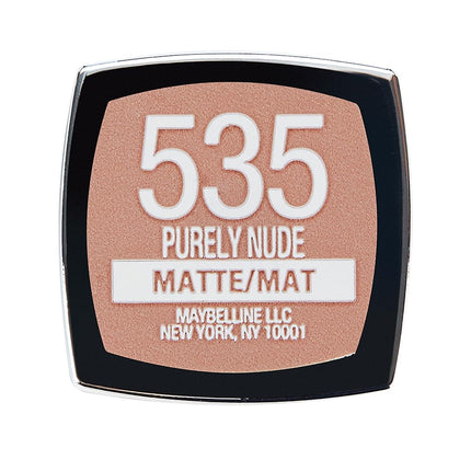 Maybelline New York Color Sensational Inti-Matte Nudes, Purely Nude, 0.15 Ounce