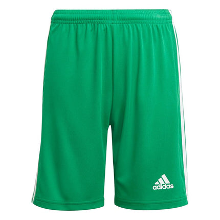 adidas boys Squad 21 Shorts Team Green/White Mediu