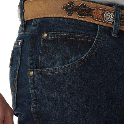 Wrangler Jean Cowboy Cut Slim Fit Premium Performance para Hombre - Azul - 35W x 30L