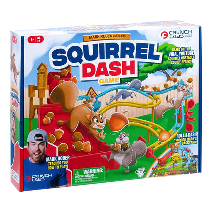 CrunchLabs Squirrel Dash, Kids Board Game for Fami