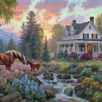 Buffalo Games - Floral Pasture - 1000 Piece Jigsaw Puzzle for Adults
