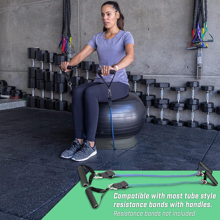 GoSports Fitness Hub 360 Ball Base - Universal Stability Stand for Fitness Balls