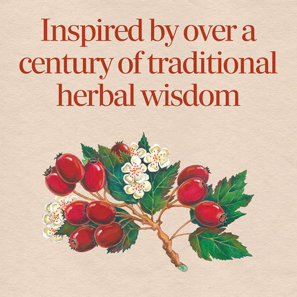 Nature's Way Premium Herbal Hawthorn Berries 510 mg per capsule, 100 VCaps (Packaging May Vary)