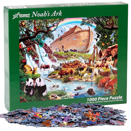Vermont Christmas Company Noah's Ark Jigsaw Puzzle 1000 Piece