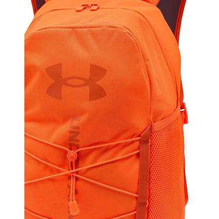 Under Armour Hustle Sport 6.0 Backpack Unisex Adult, (825) Blaze Orange, Clay Green, Outrageous Orange, one size fits most, Hustle Sport 6.0 Backpack