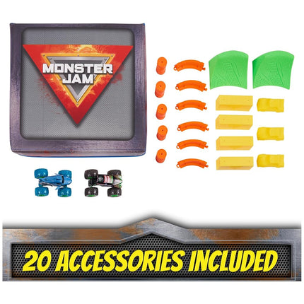 Monster Jam 1:64 Garage Vehicle Playmat