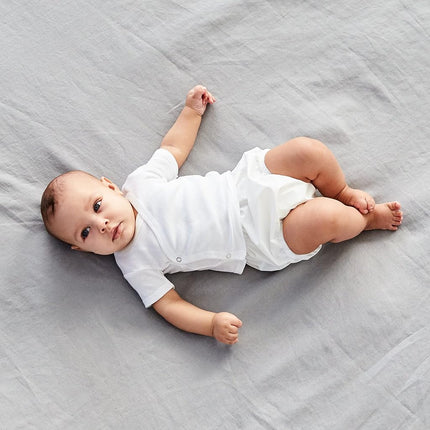 Gerber Unisex Baby Toddler 8 Pack Waterproof Diaper Cover, White, 2T
