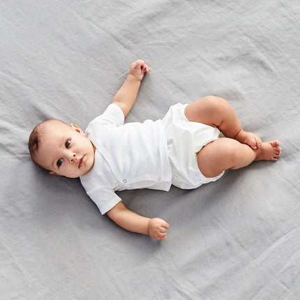Gerber Unisex Baby Toddler 8 Pack Waterproof Diaper Cover, White, 2T