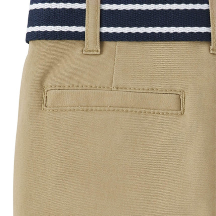 Gymboree Boys' and Toddler Belted Chino Pants, Tan, 2T