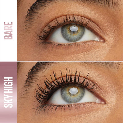 Maybelline Lash Sensational Sky High Washable Mascara Makeup, Volumizing, Lengthening, Defining, Curling, Multiplying, Buildable Formula, Cosmic Black 7.2ml