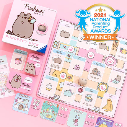 Ravensburger Sinoeem Pusheen Purrfect Pick: un juego familiar para amantes de los gatos y fans de Pusheen a partir de 8 años