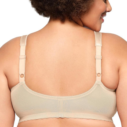 Glamorise MagicLift Front-Closure Support Wirefree Bra 1200 (Women's & Women's Plus)