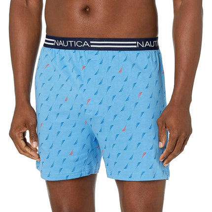 Nautica Men's Classic Cotton Loose Knit Boxer Shor