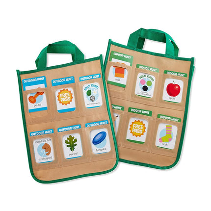 Melissa & Doug |Let's Explore Indoor/outdoor scavenger hunt play set| 3 years+