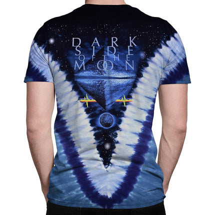 Liquid Blue Men's Pyramid V T-Shirt, Tie Dye, XXL