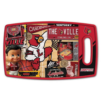 Tabla de cortar retro YouTheFan NCAA Louisville Cardinals