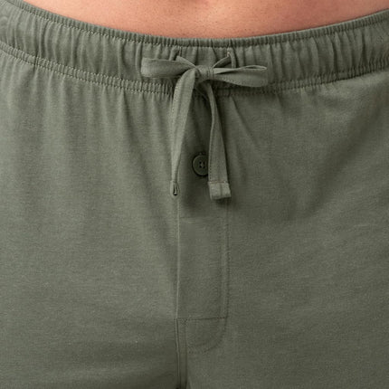 Fruit of the Loom Men's 1-Pack Extended Sizes Jersey Knit Sleep Pant, Dark Green, 4X