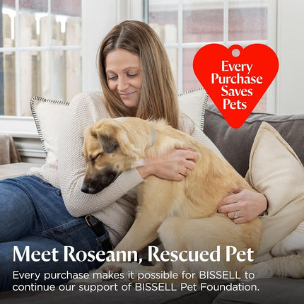 Bissell Professional Pet Carpet Cleaner Shampoo, 48 Ounce, Silver