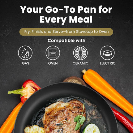 Scanpan Classic 28cm Fry Pan - Black