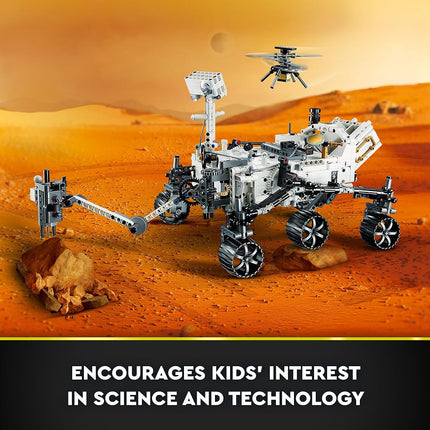 LEGO Technic NASA Mars Rover Perseverance 42158 Building Toy Set with AR App Experience, Science Discovery Set, Learn About Vehicle Engineering,Construction Toy