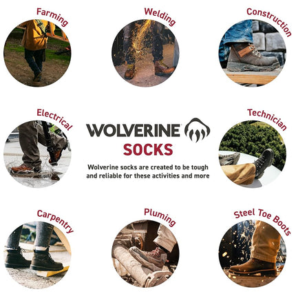 Wolverine Men's Wellington Boot Sock