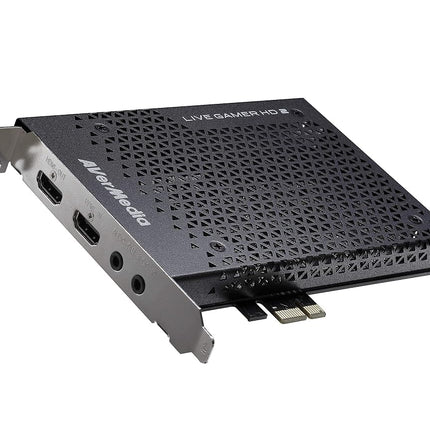 AVerMedia Live Gamer HD 2 - PCIe Internal Game Capture Card, HDMI and 3.5 mm, PassThrough, Ultra Low Latency,1080p60 Uncompressed Streaming Technology for PS4, Xbox, Switch Live Gamer - (GC570)