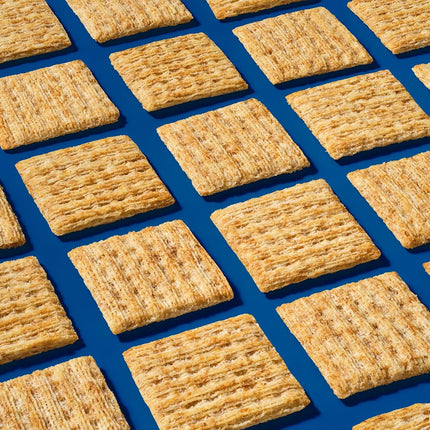 Triscuit Original Whole Grain Wheat Crackers, Vegan Crackers, Healthy Snacks, Lunch Snacks, Family Size, 12.5 oz