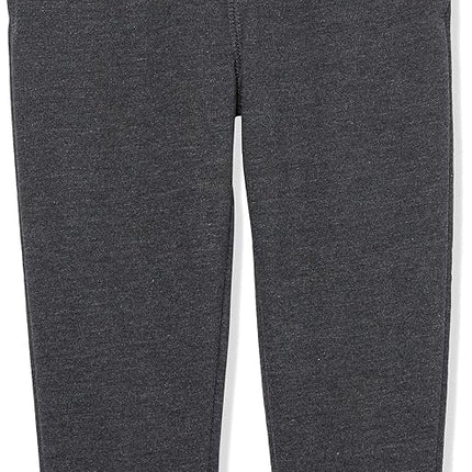 The Children's Place Pantalon de jogging en molleton actif pour garçons, obsidienne simple, petite taille