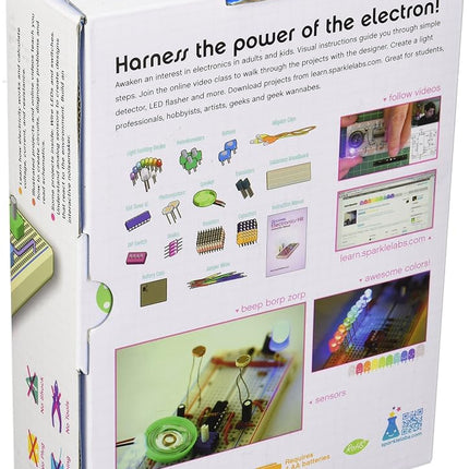 Sparkle Labs SL004-VP DIY Discover Electronics Kit, Version 3