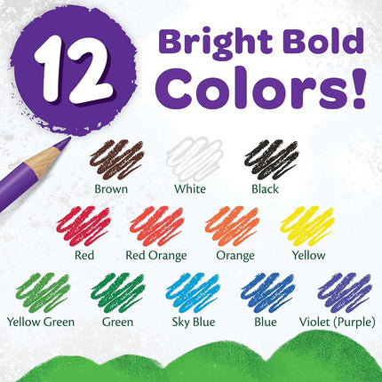 Crayola Colored Pencils 7 In. Extra Long