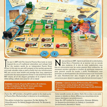 Ravensburger Puerto Rico 1897 Strategy Game for Adults & Kids Age 12+