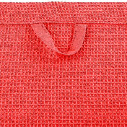 Rachael Ray Multifunctional 2-in-1 Moppine, Ultra Absorbent Kitchen Towel & Heat Resistant Pot Holder, Red