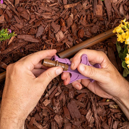 Rain Bird FT/50S Drip Irrigation Barbed Fitting Insertion Tool for 1/2" Drip Tubing Purple