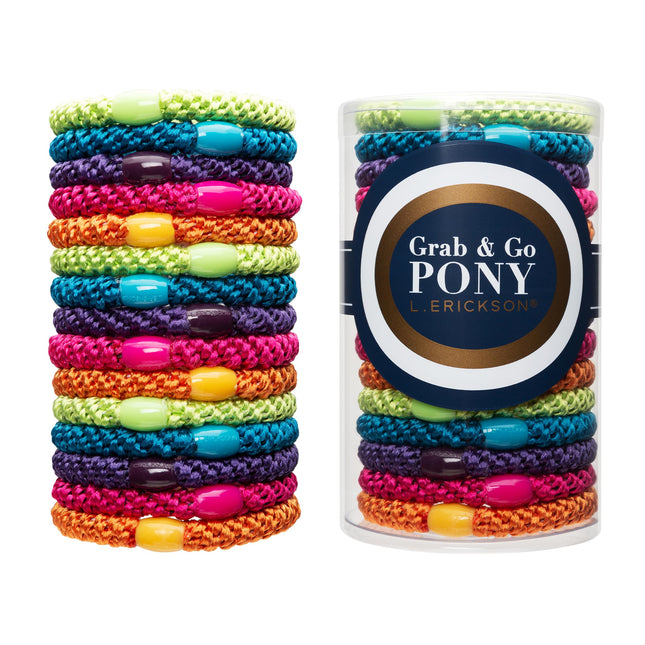 L. Erickson Grab & Go Pony Tube - Candy by L. Eric