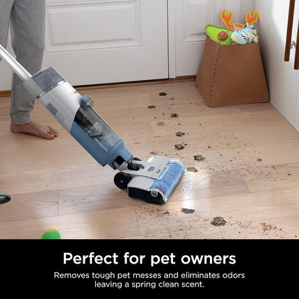 Concentré multi-surfaces Shark WDCM30 HydroVac de 975 ml avec technologie neutralisatrice d'odeurs, compatible avec les nettoyeurs 3-en-1 HydroVac, pour tous les sols durs scellés et tapis, parfum Spring Clean, violet