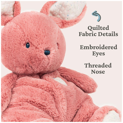 GUND Baby Oh So Snuggly Lapin Grande Peluche pour Bébés et Nourrissons, Rose Poudré, 31,75 cm