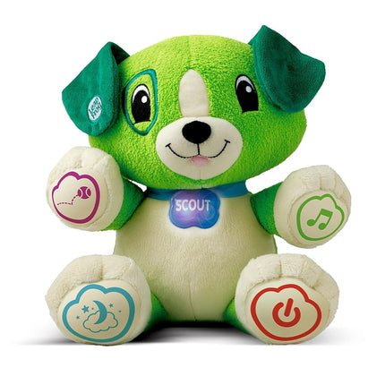 LeapFrog My Pal Scout, Plush Pre School Learning Toy with Personalisation, Songs, Learning Puppy with Phrases and Lullabies, Suitable for 6 Months and 1, 2, 3 Year Old Boys and Girls
