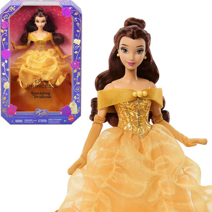Mattel Disney Princess Belle Sparkling Fashion Dol