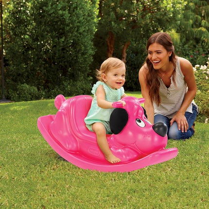 Little Tikes Rockin' Puppy- Magenta