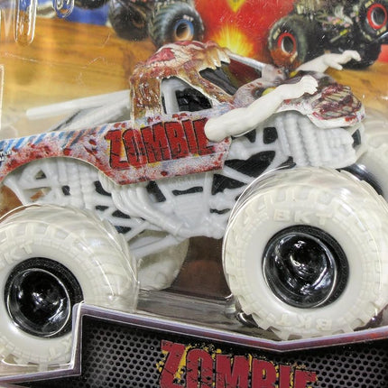 Monster Jam 2023 Spin Master 1:64 Diecast Truck Series 31 Bone Yard Trucks Zombie