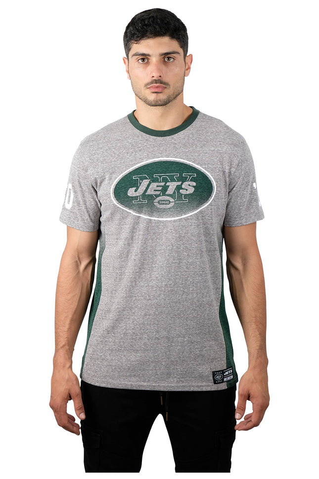 Ultra Game NFL Mens Vintage Ringer Short Sleeve Te