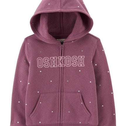 OshKosh B'Gosh Baby Girls' Logo Hoodie Hooded Swea