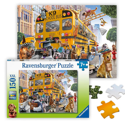 Ravensburger 12974 Pet School Pals 150 Piece Puzzles for Kids, Every Piece is Unique, Pieces Fit Together Perfectly