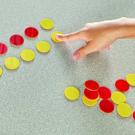Learning Resources Two Color Counters, Red and Yellow, Pack of 200