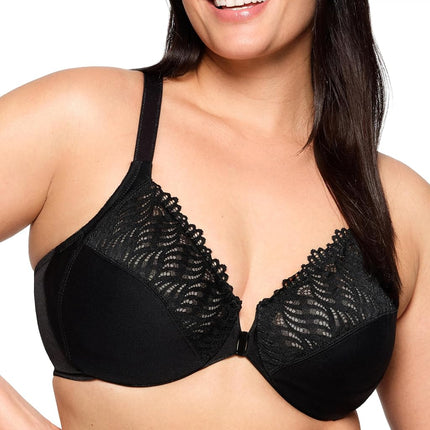 Glamorise Front-Closure T-Back Wonderwire Underwir