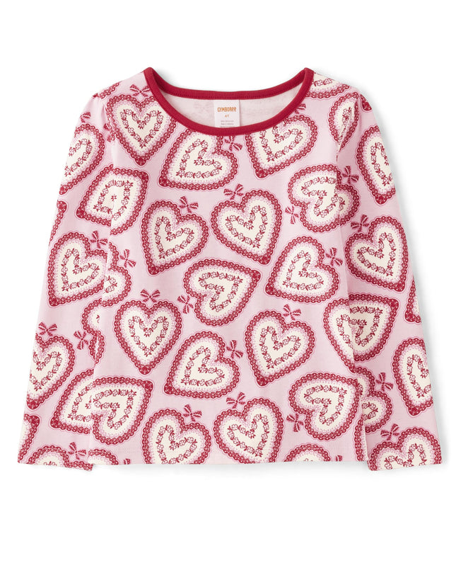 Gymboree Girls' and Toddler Printed Long Sleeve Sh