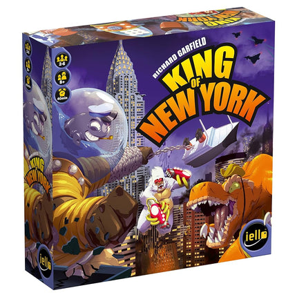 IELLO | King of New York | 2-6 Players | Aged 10+ 