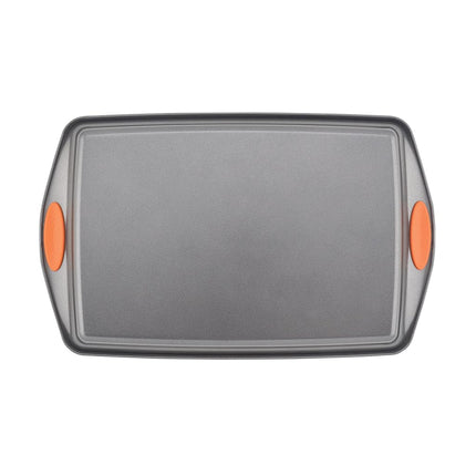 Rachael Ray Oven Lovin' Rectangle Nonstick Bakeware 9-Inch-by-13-Inch Cake Pan, Orange